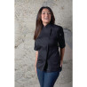 Veste de Cuisine Zippée Noire pour Femme Springfield - Taille S - Chef Works - Fourniresto