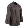 Veste de Cuisine Mixte à Fermeture Eclair Gris Graphite Hartford - Taille L - Chef Works - Fourniresto