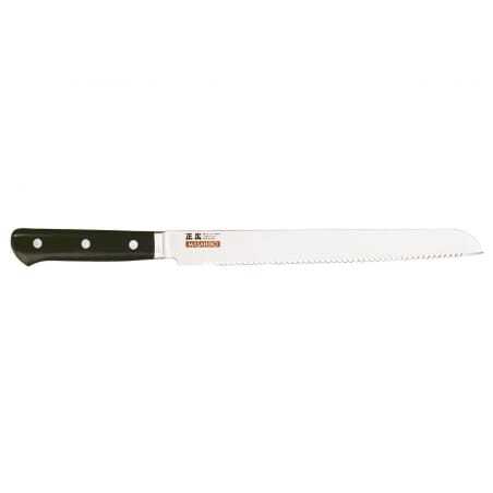 Serrated bread knife 24 cm blade Japanese quality Masahiro