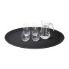 Oval Plastic Non-Slip Tray 685 x 560 mm - Olympia KRISTALLON - Fourniresto