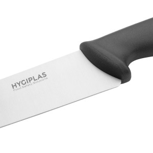 Black Chef's Knife 21.5 cm Blade - Hygiplas - Fourniresto