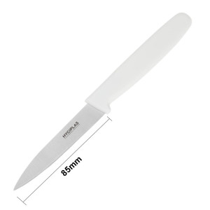 White Office Knife Blade 7.5 cm - Hygiplas - Fourniresto