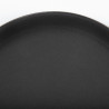 Round Black Non-Slip Tray Ø 280 mm - Olympia KRISTALLON - Fourniresto