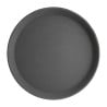 Round Black Non-Slip Tray Ø 356 mm - Olympia KRISTALLON - Fourniresto