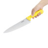 Yellow Chef's Knife Blade 25.5 cm - Hygiplas - Fourniresto