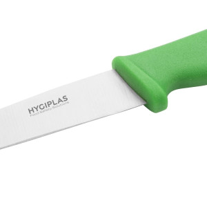 Vegetable Knife Green Blade 10 cm - Hygiplas - Fourniresto