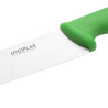 Couteau De Cuisinier Vert Lame 21,5 Cm - Hygiplas - Fourniresto