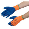 Cold-resistant gloves Orange and Blue One Size - FourniResto - Fourniresto