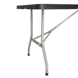 Table Pliable Noire Au Centre 180 Cm - Bolero - Fourniresto