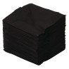 Serviettes Cocktail Noires 2 Plis 250 X 250 Mm - Lot De 2000 - FourniResto - Fourniresto