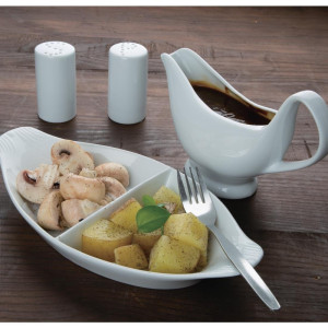 White Pepper Shaker 80 mm - Set of 12 - Olympia - Fourniresto