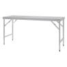 Grande Table Pliante Inox 1800 Mm - Vogue - Fourniresto