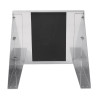 Wall Shelf For Microwave 56 X 56 Mm - Vogue - Fourniresto