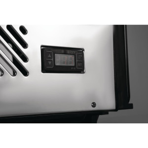 Μαύρη Ψυχόμενη Βιτρίνα Πάγκου - 120 L - Polar