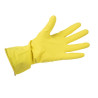 Gants Multi-Usages Jaunes Taille S - Jantex - Fourniresto