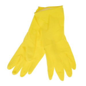 Yellow Multi-Purpose Gloves Size S - Jantex - Fourniresto