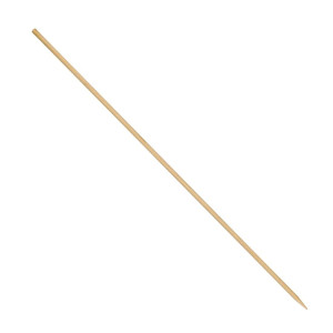 Biodegradable 180mm Wooden Skewer - Pack of 200 - Fiesta Green - Fourniresto