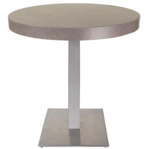 Pied De Table Carré En Inox 720 X 430 Mm - Bolero - Fourniresto