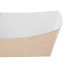 Small Compostable Kraft Food Tray 87 x 124 mm - Pack of 500 - Colpac - Fourniresto