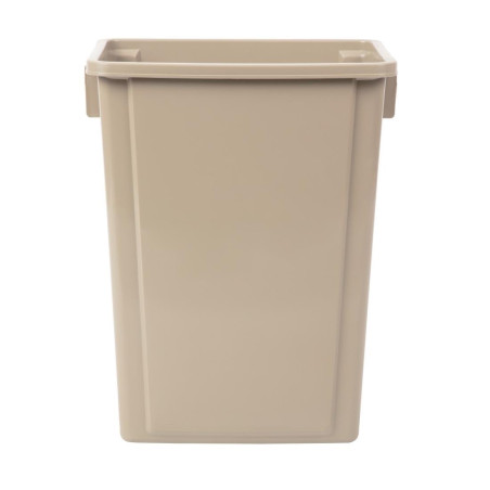 Conteneur de Recyclage Beige en Polypropylène 56 L - Jantex - Fourniresto