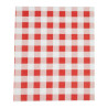 Papier Ingraissable Vichy Rouge 310 x 380 mm - Lot de 200 - FourniResto - Fourniresto