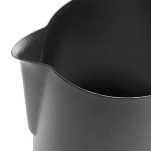 Non-stick Black 340 ml Milk Jug - Olympia - Fourniresto