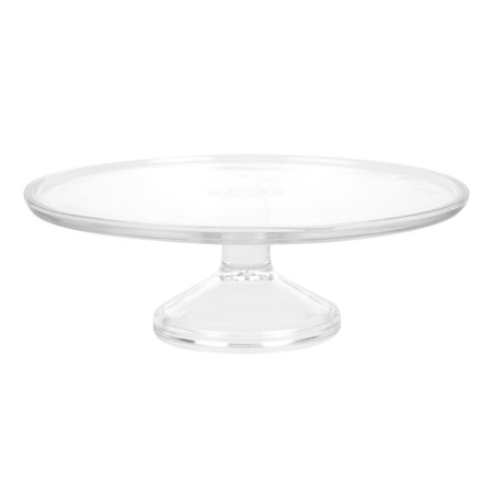 Glass Cake Display Stand Ø 305 mm - Olympia - Fourniresto