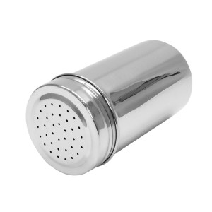 Powder Shaker Small Perforations in Stainless Steel 350 ml - Schneider - Fourniresto