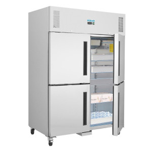 Positive Refrigerated Cabinet 2 Doors GN 2/1 Series G 1200 L - Polar - Fourniresto