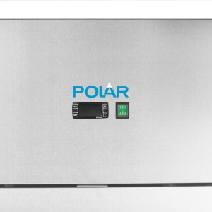 Positive Refrigerated Cabinet 2 Doors GN 2/1 Series G 1200 L - Polar - Fourniresto