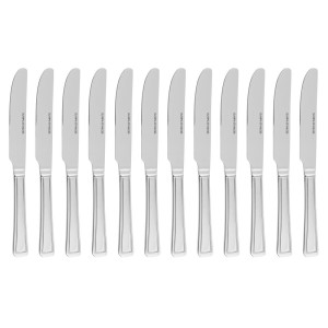 Harley Stainless Steel Dessert Knife - Set of 12 - Olympia - Fourniresto