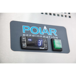 Ψυγείο με θετική ψύξη GN 1/1 με 6 συρτάρια 317L - Polar - Fourniresto