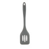 Perforated Grey Heat-Resistant Silicone Spatula 295mm - Vogue - Fourniresto