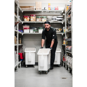 Κινητός βαρέως τύπου κάδος 102L - Cambro - Fourniresto