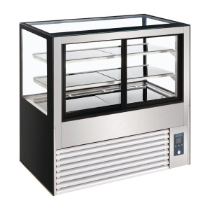 Refrigerated Back Service Display Unit U Series 1200mm - Polar - Fourniresto