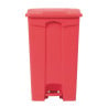 Kitchen Pedal Bin Red 87L - Jantex - Fourniresto