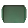 Plateau Rectangulaire Vert avec Poignées en Polypropylène Fast Food 430mm - Cambro - Fourniresto