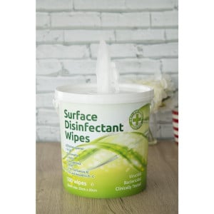 Surface Disinfectant Wipes Box - Pack of 500 - FourniResto - Fourniresto