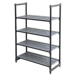 Μονάδα 4 ραφιών με διάφανα πλαίσια 540 x 1370 x 1830mm - Cambro - Fourniresto