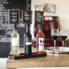 Wine Bottle Display with Blackboards - Securit - Fourniresto