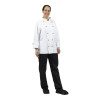 Λευκός Σεφ Στολή Κοντομάνικη Σε Μέγεθος XL - Whites Chefs Clothing - Fourniresto