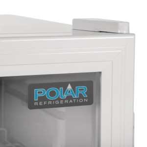 White Counter Top Positive Refrigerated Display Case C Series - 46L - Polar - Fourniresto