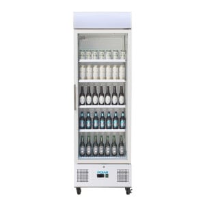 White Positive Refrigerated Display Case Series G - 336 L - Polar - Fourniresto