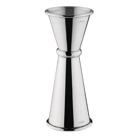 Conical Stainless Steel Bar Measure 25 and 50 ml - Olympia - Fourniresto