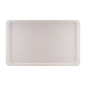 Plateau de service en polyester GN1/1 530x325mm Gris moucheté - Roltex - Fourniresto