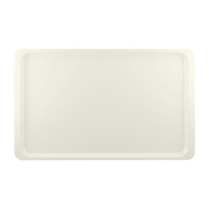 Service tray in polyester GN1/1 530x325mm Pearl White - Roltex - Fourniresto