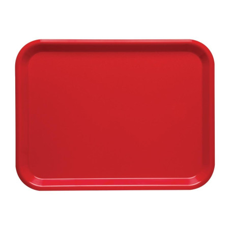 Nordic Tray 360x280mm Red - Roltex - Fourniresto