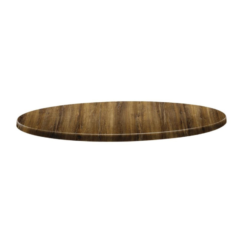 Plateau De Table Rond Classic Line Atacama Cherry - Ø 700mm - Topalit