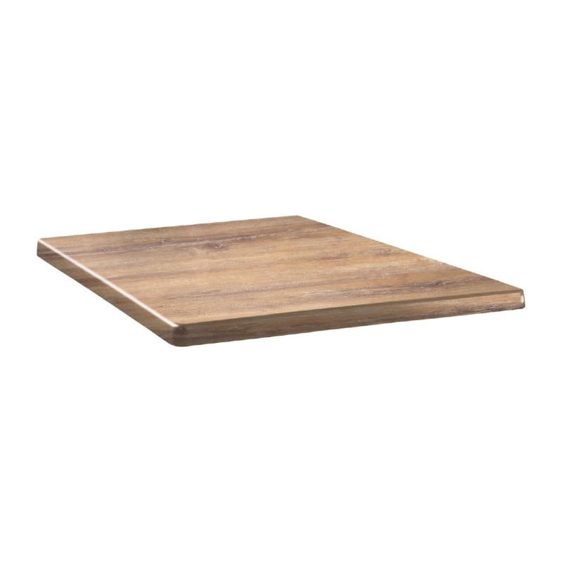 Square Table Top Classic Line Atacama Cherry - L 700 x 700 mm - Topalit