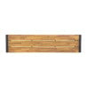 Bancs Industriels en Acier et Acacia 160 cm - Lot de 2 - Bolero - Fourniresto